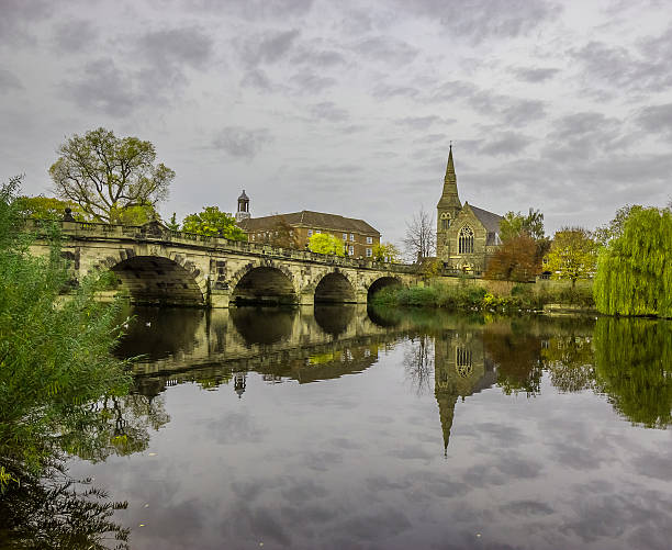 istock river Severn in Shrewsbury. 494972042