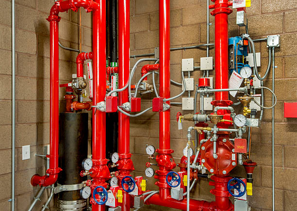 istock Plumbing for Fire Sprinkler Controls 494973212