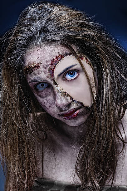 istock Beautiful young woman. Halloween . 494976502