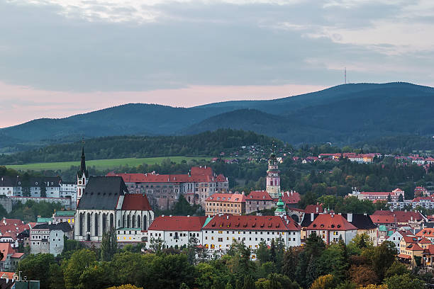 istock view of Cesky Krumlov, Czech republic 494977140