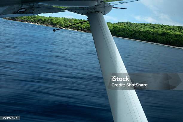 Plane Landing On Water Stock Photo - Download Image Now - Activity, Air Vehicle, Aircraft Wing
