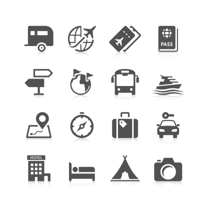 Unique travel related icon can beautify your designs & graphic