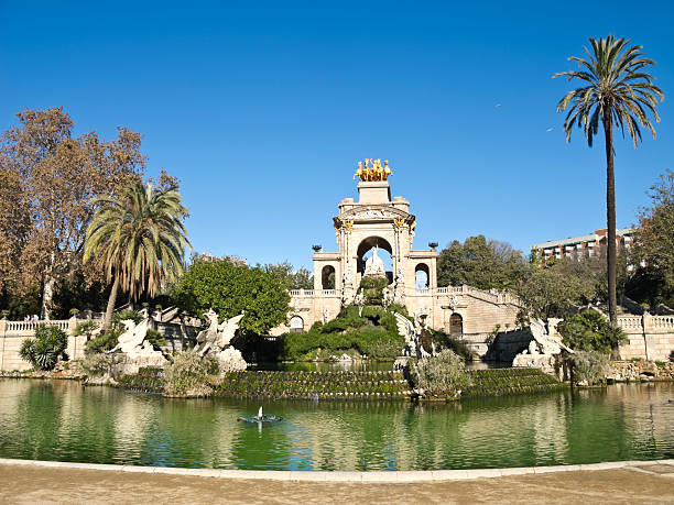 istock Park's fountain. Barcelona, Spain 494979899