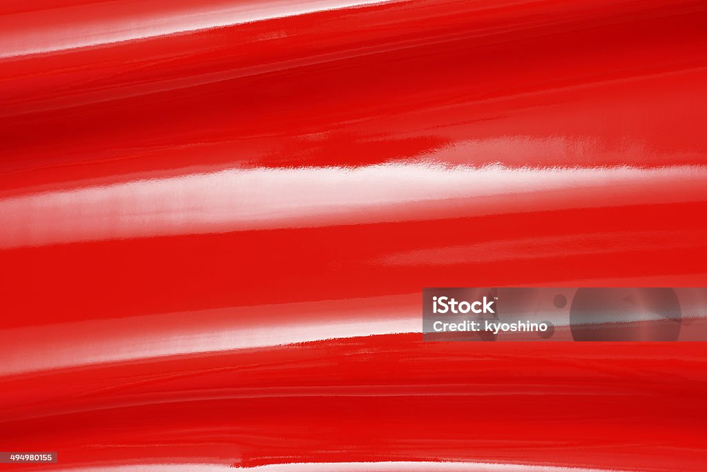 赤光沢ビニール波型の質感の背景 - からっぽのロイヤリティフリーストックフォト