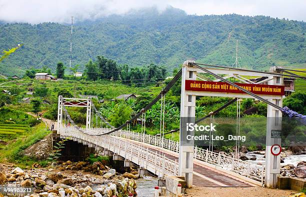 Bridge Moutain In Sapa Lai Chau Stock Photo - Download Image Now - Stream - Body of Water, Vietnam, Adult