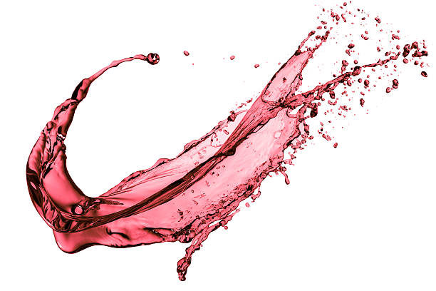 vin rouge splash - drink alcohol juice red photos et images de collection