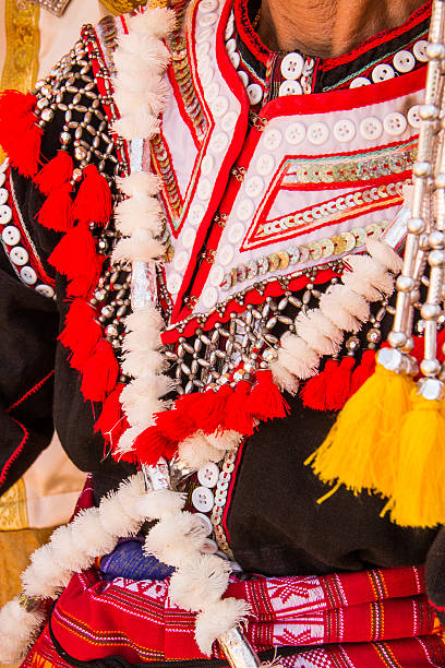 istock Thai tribe dress decoration 494983947