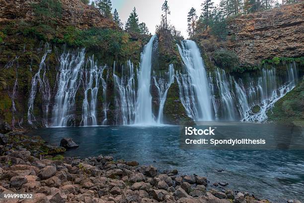 Macarthur Burney Falls In California Stock Photo - Download Image Now - Redding - California, California, Burney Falls