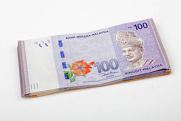 valuta malese - malaysian ringgit foto e immagini stock