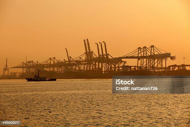 Port Stock Photo - Download Image Now - Business, Cargo Container, Carrying