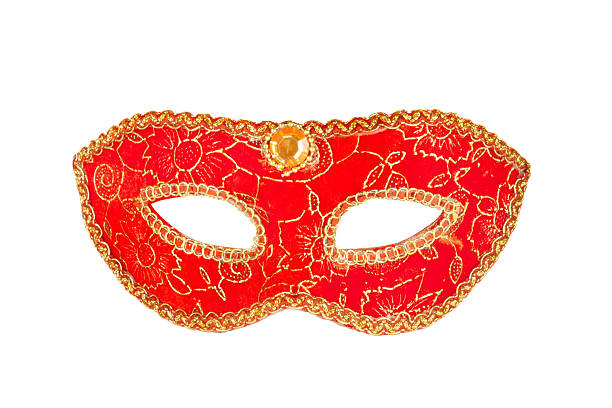 istock Masquerade party masks isolated on white background 495007627