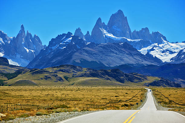 istock To mountains leads the asphalt road 495009321