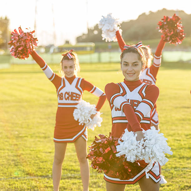 istock Group of Cheerleaders in the Field 495009881