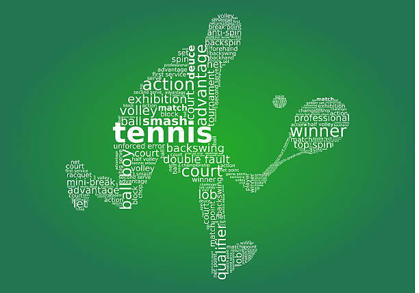 3d rendering of two tennis racquets of different colors with balls over them. Tennis competitors. Win or lose. Sport achievements.