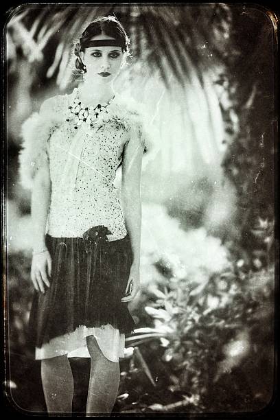 istock Vintage woman portrait 495010693