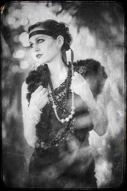 istock Vintage woman portrait 495010707