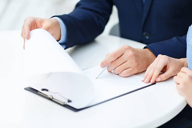 istock Office workers are busy with form-filling 495016438