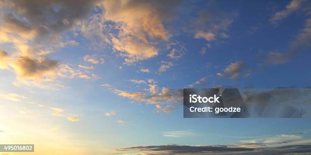 Blue Sky Stock Photo - Download Image Now - Sky, Dawn, Dusk