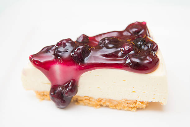 istock delicious sweet blueberry cheese pie 495021986
