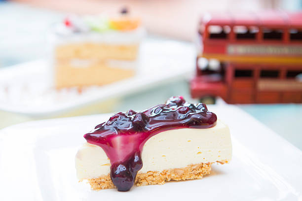 istock delicious sweet blueberry cheese pie 495022092