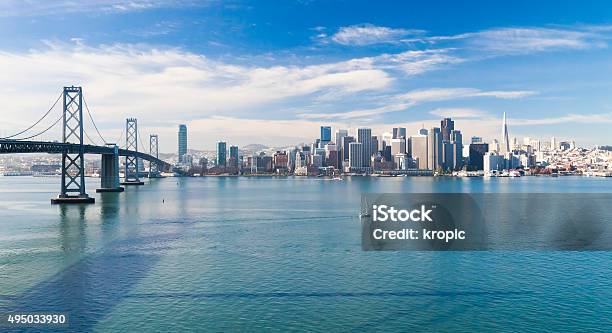 San Francisco Panorama Stock Photo - Download Image Now - Urban Skyline, City, USA