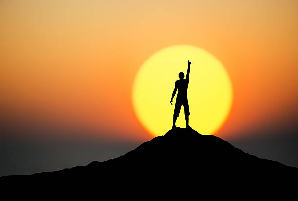 istock Silhouette of a champion 495035368