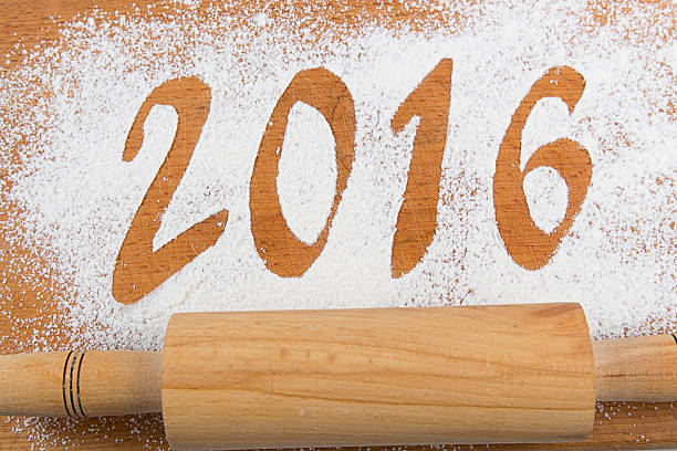 istock Christmas composition of flour 495037516
