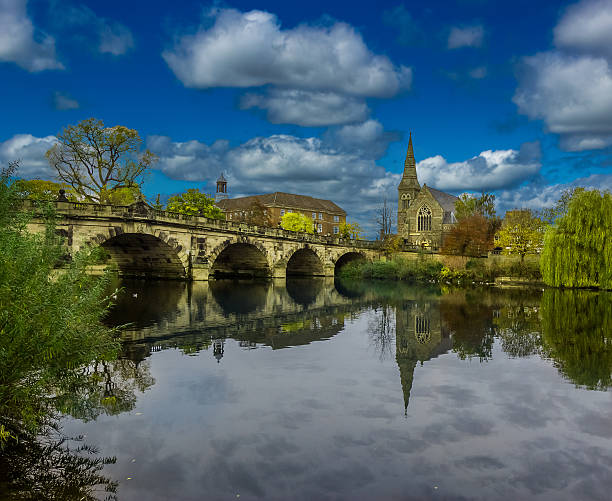 istock river Severn in Shrewsbury. 495037744