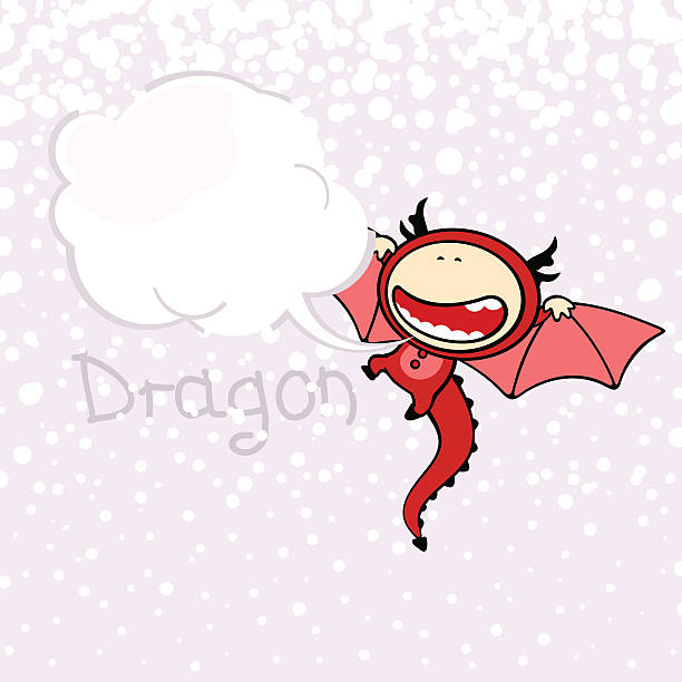 китайского зодиака знаки-dragon - new year 2024 stock illustrations