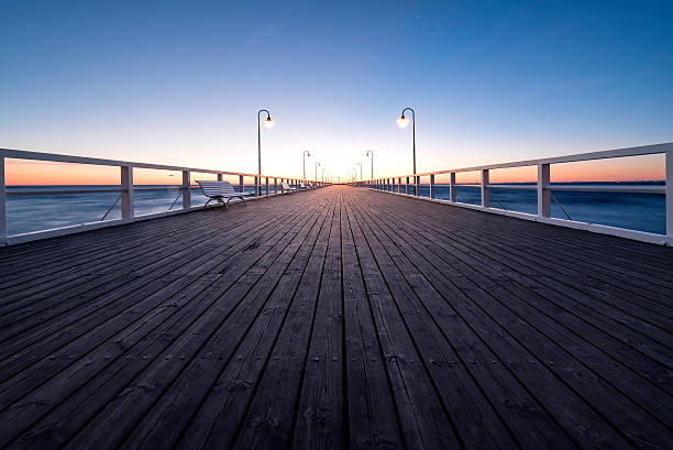 istock Pier, sea at beautiful landscape 495040304