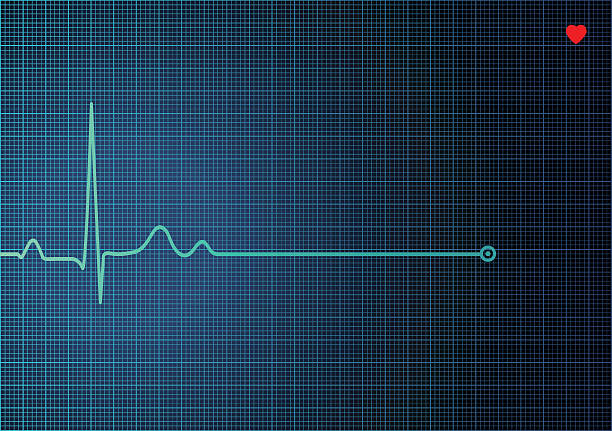 ilustrações, clipart, desenhos animados e ícones de electrocardiogram ekg - pulse trace taking pulse computer monitor healthcare and medicine