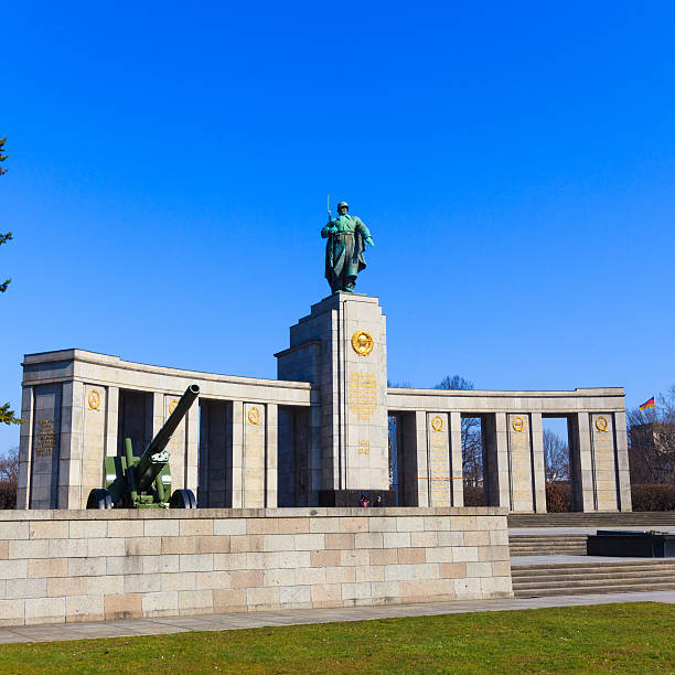 istock Soviet War Memorial in Berlin Tiergarten, Germany.  Monument Of 495052380