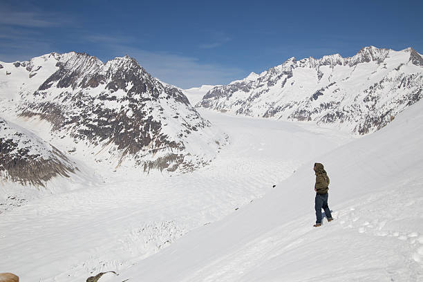 aletsch arena, suíça - bettmerhorn imagens e fotografias de stock