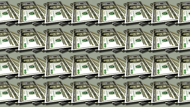 istock Money patterns seamless, money background from dollars 495055374