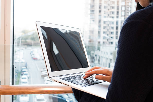 istock businesswoman working on laptop 495055772