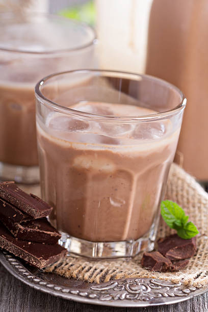 istock Homemade chocolate liquor 495060135