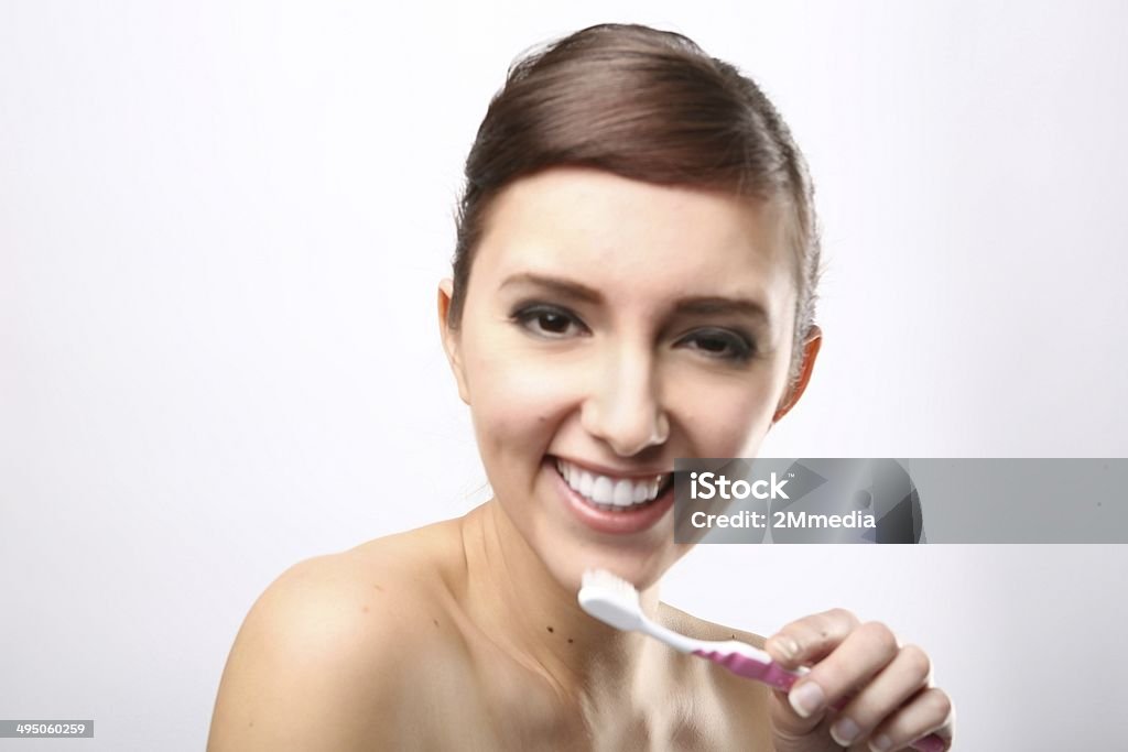 Zahnpflege - Lizenzfrei Blau Stock-Foto