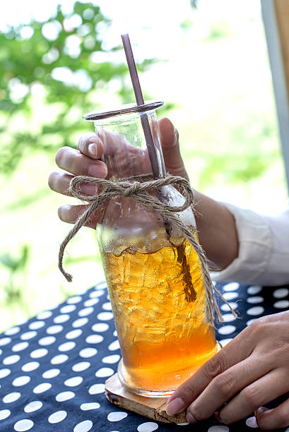 istock Lemon Icetea in the cafe 495064496
