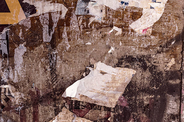 istock Grunge ripped poster background 495066072