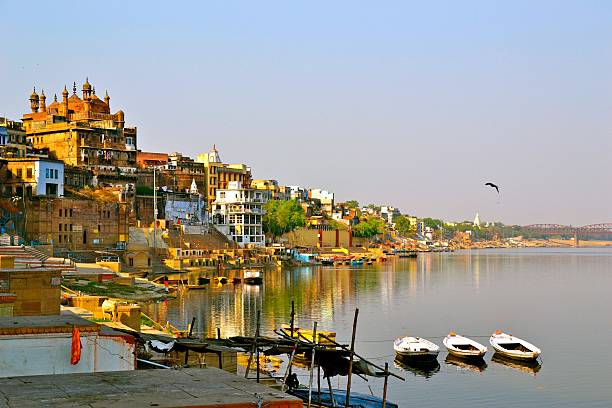 istock River View of Varanasi, India 495067084
