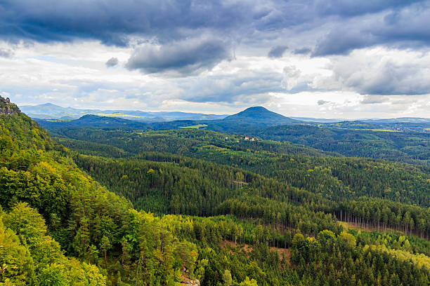 istock surroundings from stone bridge Pravcicka brana 495068078