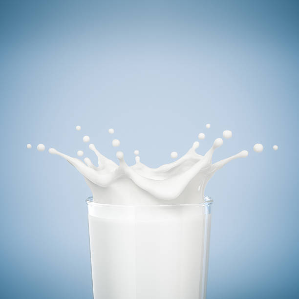 istock Milk Splash In Glass 495068666
