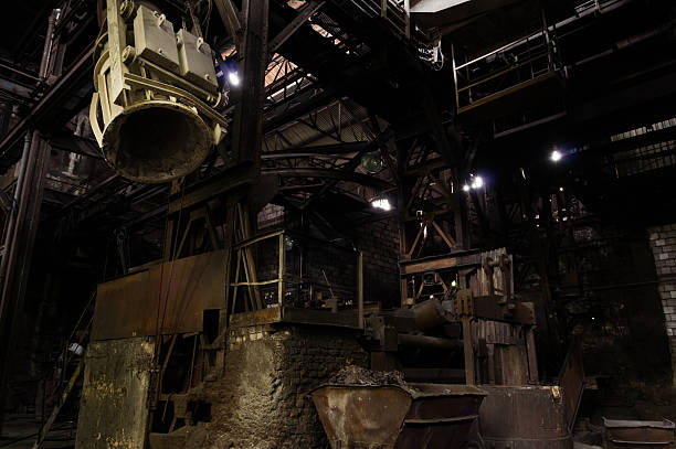 istock Furnace of Abandoned Foundry 495070578