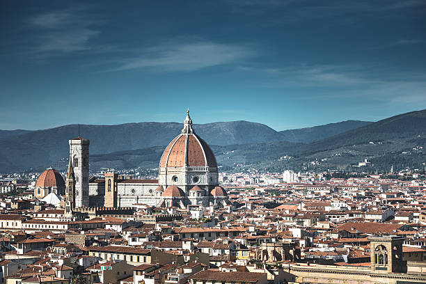 istock Santa maria del Fiore dome in Florence 495095884