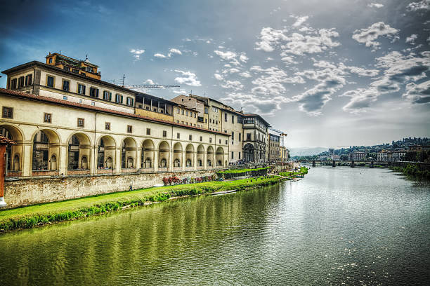 istock Arno bank seen from Ponte Vecchio 495098446