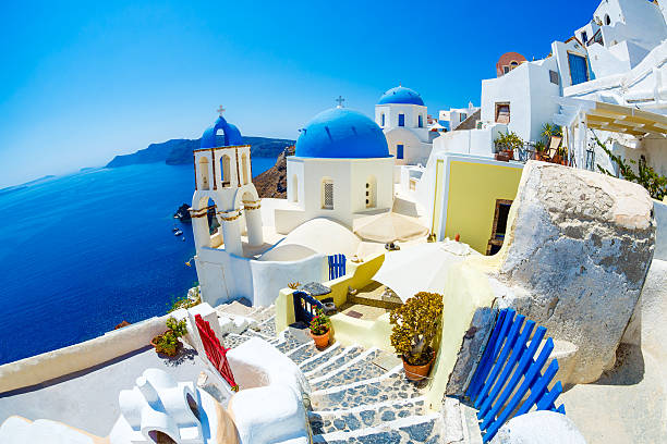 istock Oia (Ia) village on Santorini island, Greece 495108830