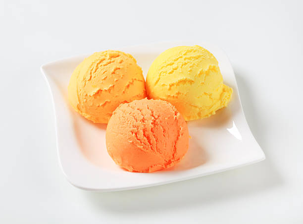 istock Three scoops of ice cream 495109560