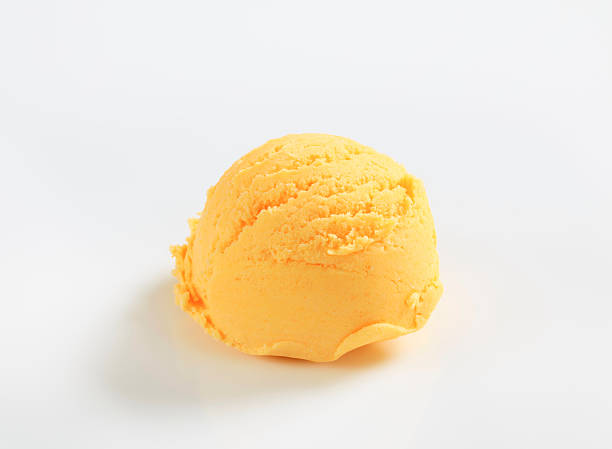 istock Scoop of yellow ice cream 495109594