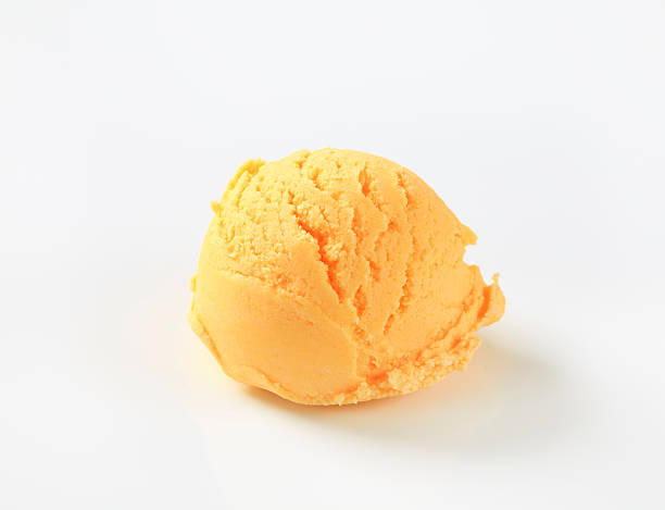 istock Scoop of yellow ice cream 495109866