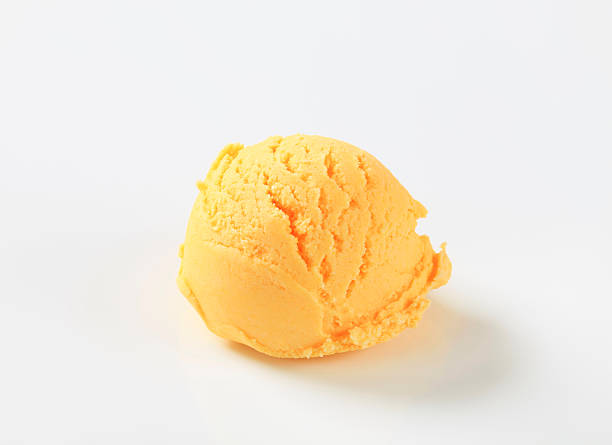 istock Scoop of yellow ice cream 495109876